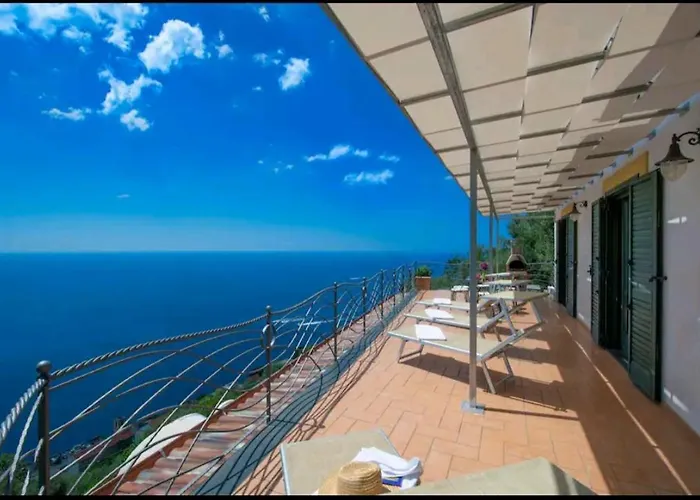 Casa L\'Incanto In Amalfi Coast Con Terrazza Vista Mare