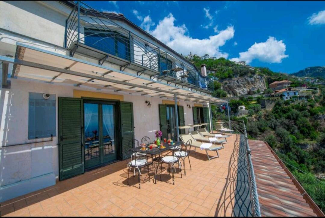 Casa L'incanto In Amalfi Coast Con Terrazza Vista Mare * Furore